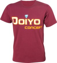 DOIYO T-Shirt Logo bordeaux Gr. M