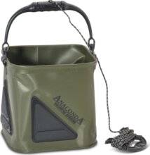 ANACONDA Pull Up Bucket hordoszható összecsukható víztartály 17l / 6 méter zsinórral