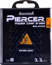 ANACONDA Piercer Power Carp B-988 szakállnélküli / méret 8 / 11db