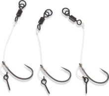 ANACONDA Piercer Chod Rig Curve Shank mikroszakállas előkötött pontyozó horog / 8 / 3db