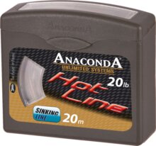 ANACONDA Hot Line 20lb fonott előkezsinór / gyorsan süllyedő / extra kopásállóság / 20m
