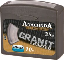 ANACONDA Granit Leader 35lb fonott előkezsinór / extra lágy / 10m