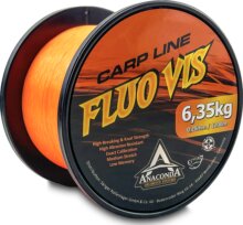 ANACONDA Fluovis Orange Carp Line monofil szinór narancssárga / 0,30mm / 1200m / 7,60kg