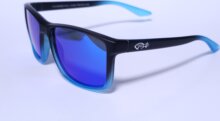 Top Mix Polarizált lebegő kék napszemüveg, tokkal