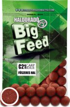Haldorádó Big Feed - C21 Boilie - Fűszeres Hal