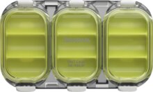 Daiwa Waterproof Sealed Unit Case (green smoke, 11x6.5x1.3cm)