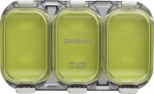 Daiwa Waterproof Sealed Unit Case (green smoke, 11x6.5x1.3cm)