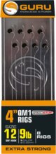 GURU QM1 Speed Stop Ready Rigs 4" 10cm - 14 QM1 - 9lb/0,19mm