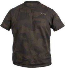 Avid Carp Distortion Camo T-Shirt, L