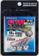 Jig Fej Decoy Sv-60 S.w Head Round #2 3.5g