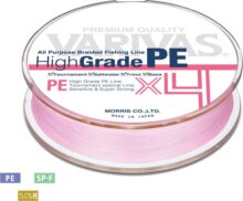 Varivas High Grade Pe X4milky Pink 100m