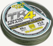 Trabucco DynaTex TK4 Tekno Braid MG 150m 0,14 (#0.8) 15lbs, fonott zsinór