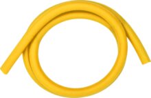 PZ Catzoom kötésvédő gumi, o 5x8 mm - 50 cm, sárga, 2 db