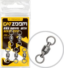 PZ Catzoom csapágyas harcsázó forgó 250 lbs, 8#, 3,8 cm, 5 db