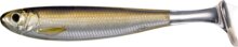 Livetarget Slow-Roll Shiner Paddle Tail Silver/Brown 100 mm