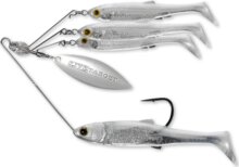 Livetarget Minnow Spinner Rig Pearl White/Silver Small 11 G