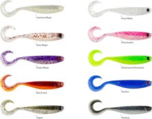 Mustad Mezashi Cross Curly Tail 3.5" Togoro 6db/csomag