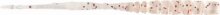 Mustad Aji Straight Tail 3" Uv Clear Red Glitter 12db/csomag