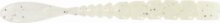 Mustad Aji Fish Tail 2" Clear Luminous Silver Glitter 12db/csomag