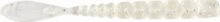 Mustad Aji Fish Tail 2" Clear Rainbow Glitter 12db/csomag