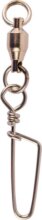 Mustad Bb Swivel W/ Coastlock Snap 6 3db/csomag