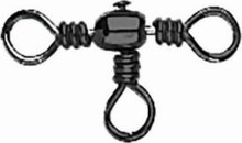 Mustad Barrel Three Way Cross Swivel 10 10db/csomag