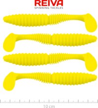 Reiva Zander Power Shad 10cm 4db/cs (Lemonade)