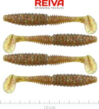 Reiva Zander Power Shad 10cm 4db/cs (Crayfish)