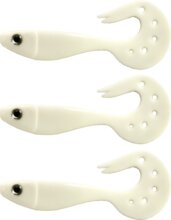 Nevis Twister Shad Vantage 3db/cs (Classic white)