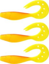 Nevis Twister Shad 11cm 3db/cs (piros-sárga)