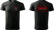 Reiva Póló 100% pamut Fekete 2XL
