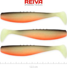 Reiva Flat Minnow shad 12,5cm 3db/cs (UV Roach)