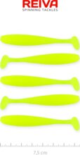 Reiva Flash Shad 7.5cm 5db/cs (Lemonade)