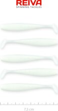 Reiva Flash Shad 7.5cm 5db/cs (Classic white)