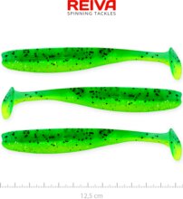 Reiva Flash Shad 12.5cm 3db/cs (Poison green)