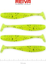 Reiva Flash Shad 10cm 4db/cs (Poppy green)