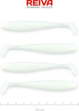 Reiva Flash Shad 10cm 4db/cs (Classic white)