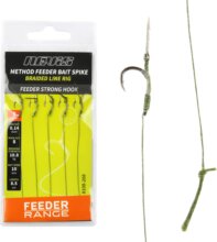Nevis Feeder fonott előke csalitüskével 6-os 5db/cs.