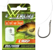 Nevis Előkötött horog ponty 10db/cs. 12-es