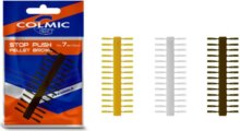 Colmic Bait Stopper Push Neutral 7mm Clear