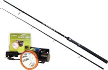 Wizard Active Spin Light 2.00M 10-30G Pergető Bot Szupererős Fejlámpával
