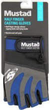 Mustad Half Finger Casting Gloves Size M