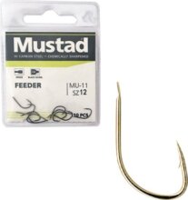 Mustad Ultra Np Feeder Spade Barbed 14 10db/csomag