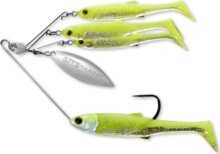 Livetarget Minnow Spinner Rig Chartreuse/Silver Small 11 G