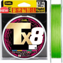 DUEL Tx8 200m 1.5/13,6kg/30lbs "Lima Green" színű