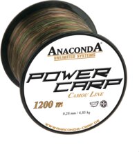 ANACONDA Power Carp Camou Line monofil zsinór / 1200m