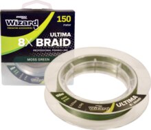 Wizard Ultima 8X 0.07mm Moss Green Braid 150M 6,11Kg