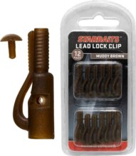 Starbaits Lead Lock Clip barna (biztonsági ólomkapocs) 12db
