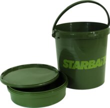 Starbaits Bucket 21L (vödör+tálca+fedél)