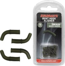 Starbaits Bent Hook Small zöld (horogbefordító) 15db